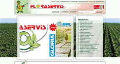 Desktop Screenshot of floraservis.sk
